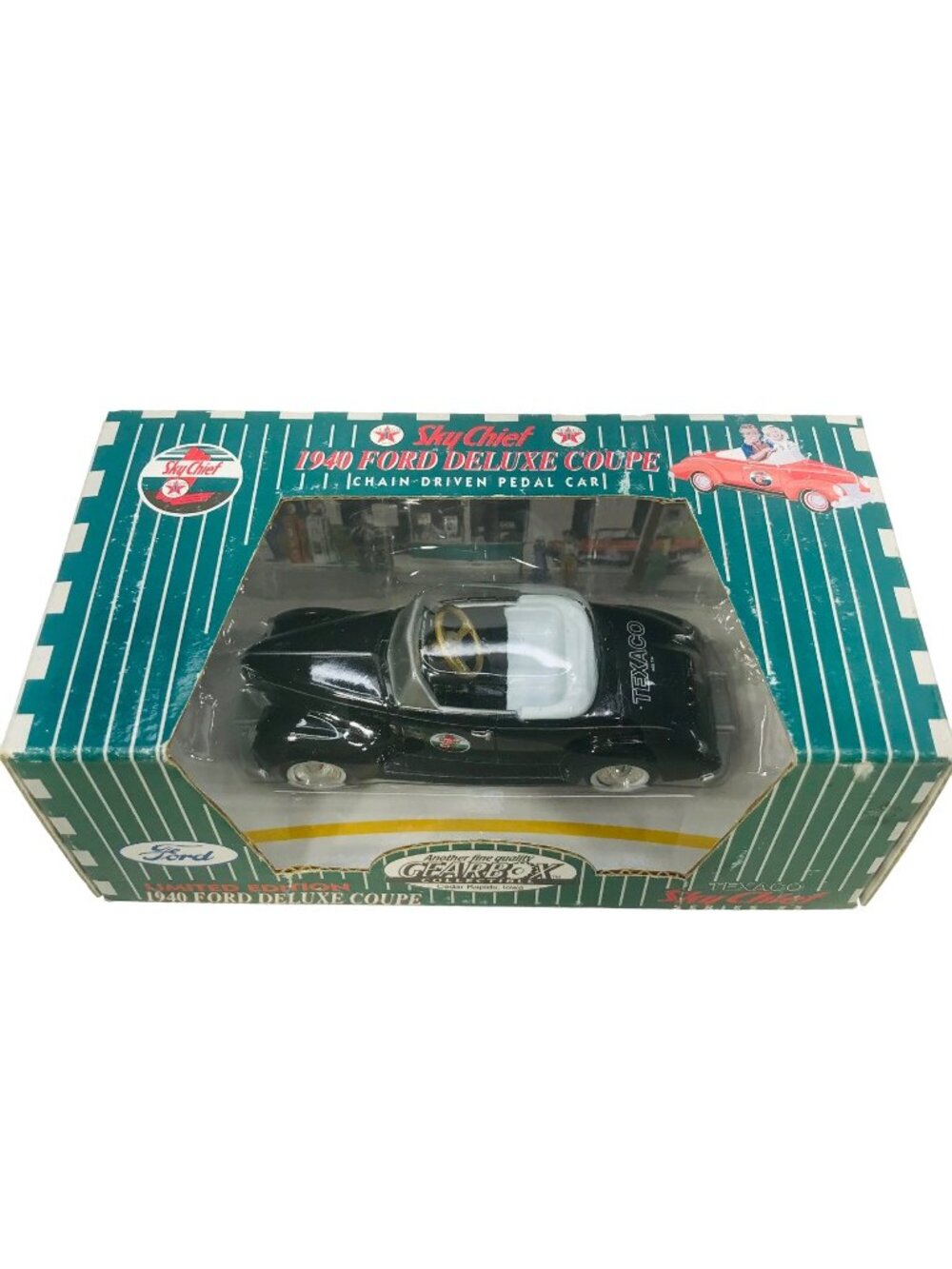 Gearbox Vintage Texaco Sky Chief 1940 Ford Deluxe Coupe Serial #02327 Pedal Car